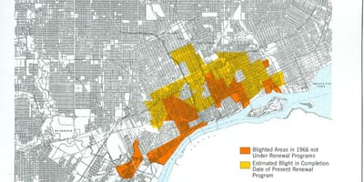 Bản đồ của Detroit ảnh hưởng xấu