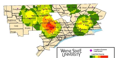 Bản đồ của Detroit an toàn