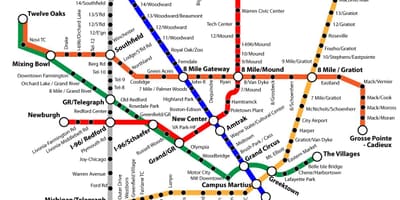 Detroit quá bản đồ