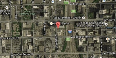 Bản đồ của phố hy lạp Detroit